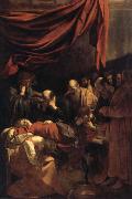 REMBRANDT Harmenszoon van Rijn Death of the Virgin oil painting artist